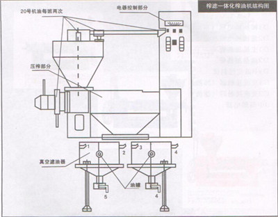 榨油機工作原理與結(jié)構(gòu)操作